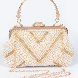 Pearl Party Clutch